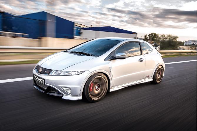 Honda Civic Type R FN2 K20A Turbo DSG 588wHp